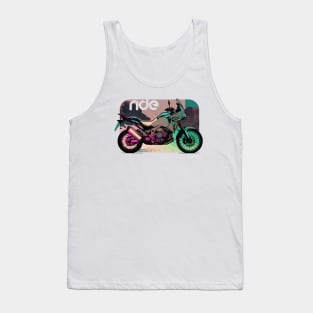 Ride africa twin adventure sports cyber Tank Top